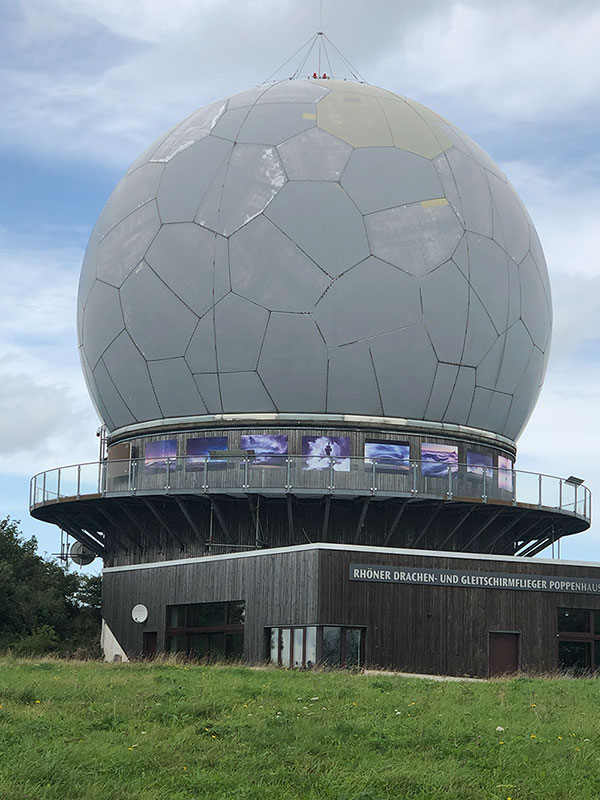 Radome of the previous RADAR installation